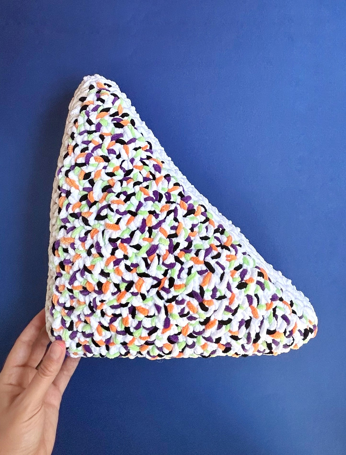 Halloween Fairy Bread cushion