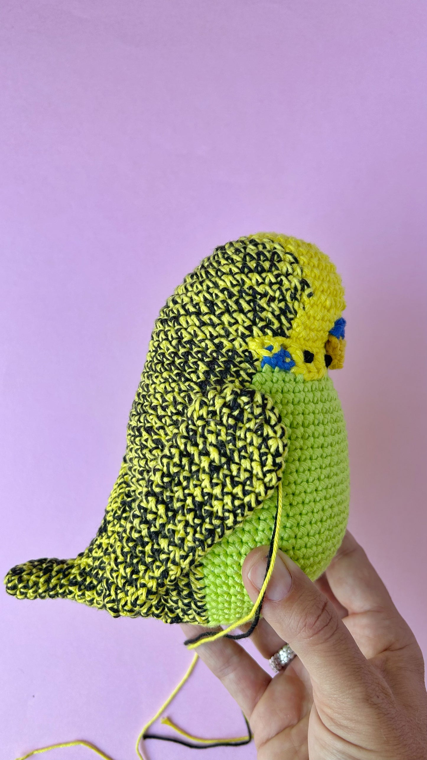 Digital crochet pattern - Budgie/Parakeet