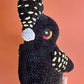 Red-tailed black cockatoo plushie