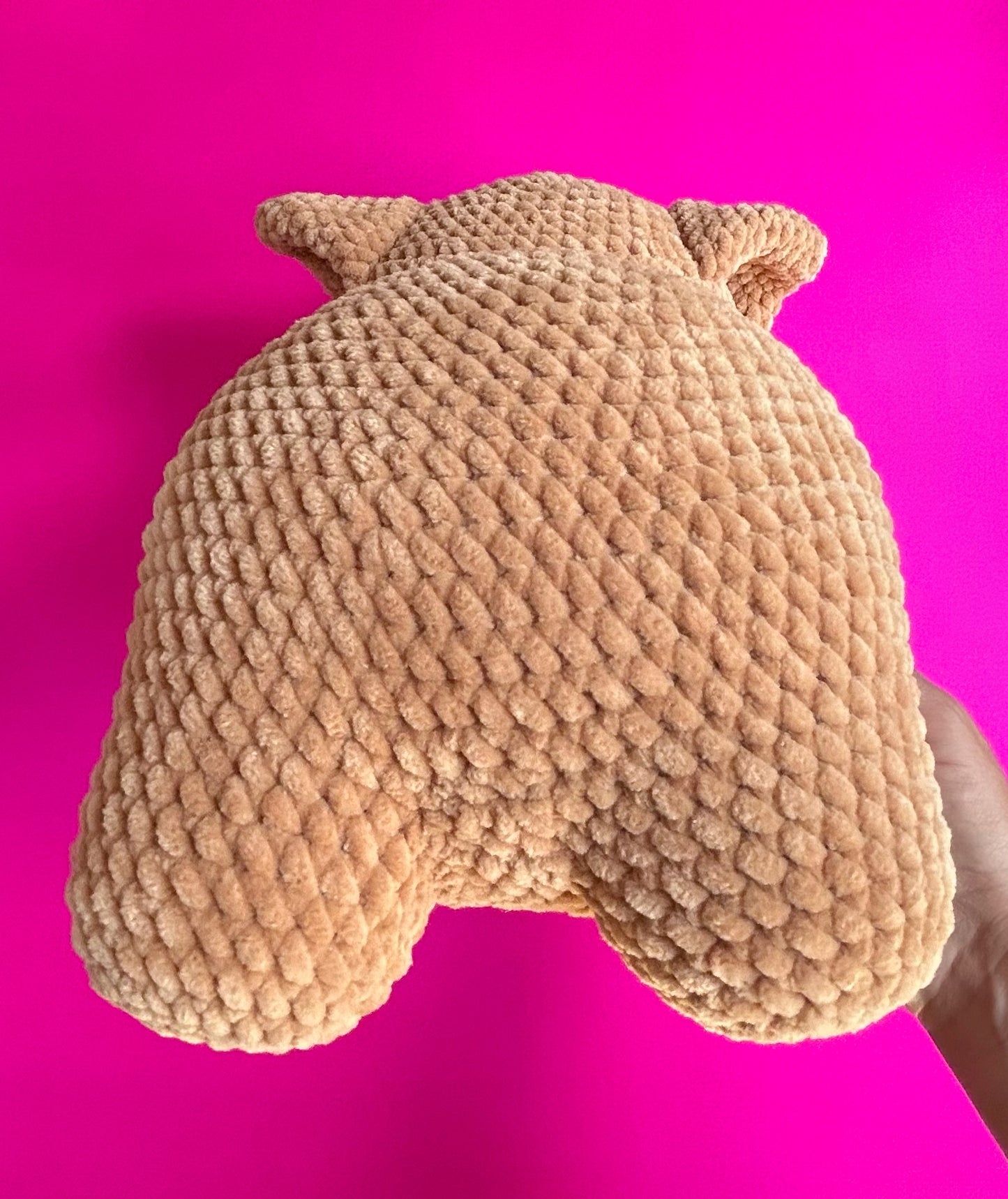 Large wombat plushie - Tan