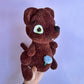 Quokka plushie - Dark brown