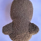 Large wombat plushie - Brown curly