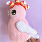 Pink cockatoo plushie