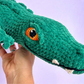 Digital crochet pattern - Reptile eye