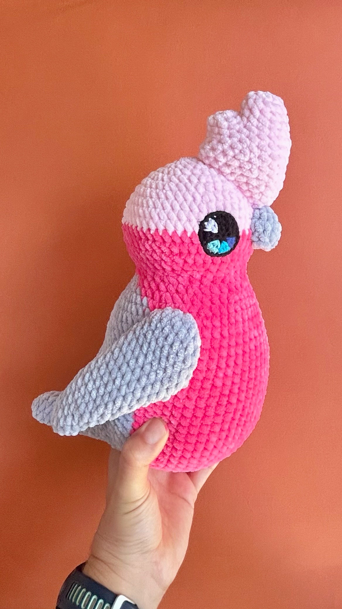 Galah plushie