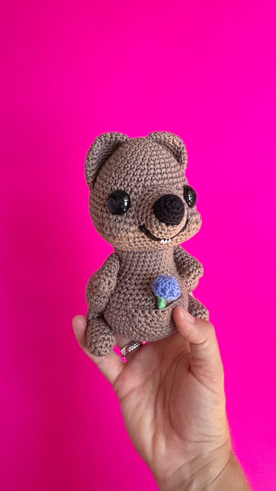 Digital crochet pattern - Quokka