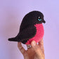 Pink wren toy