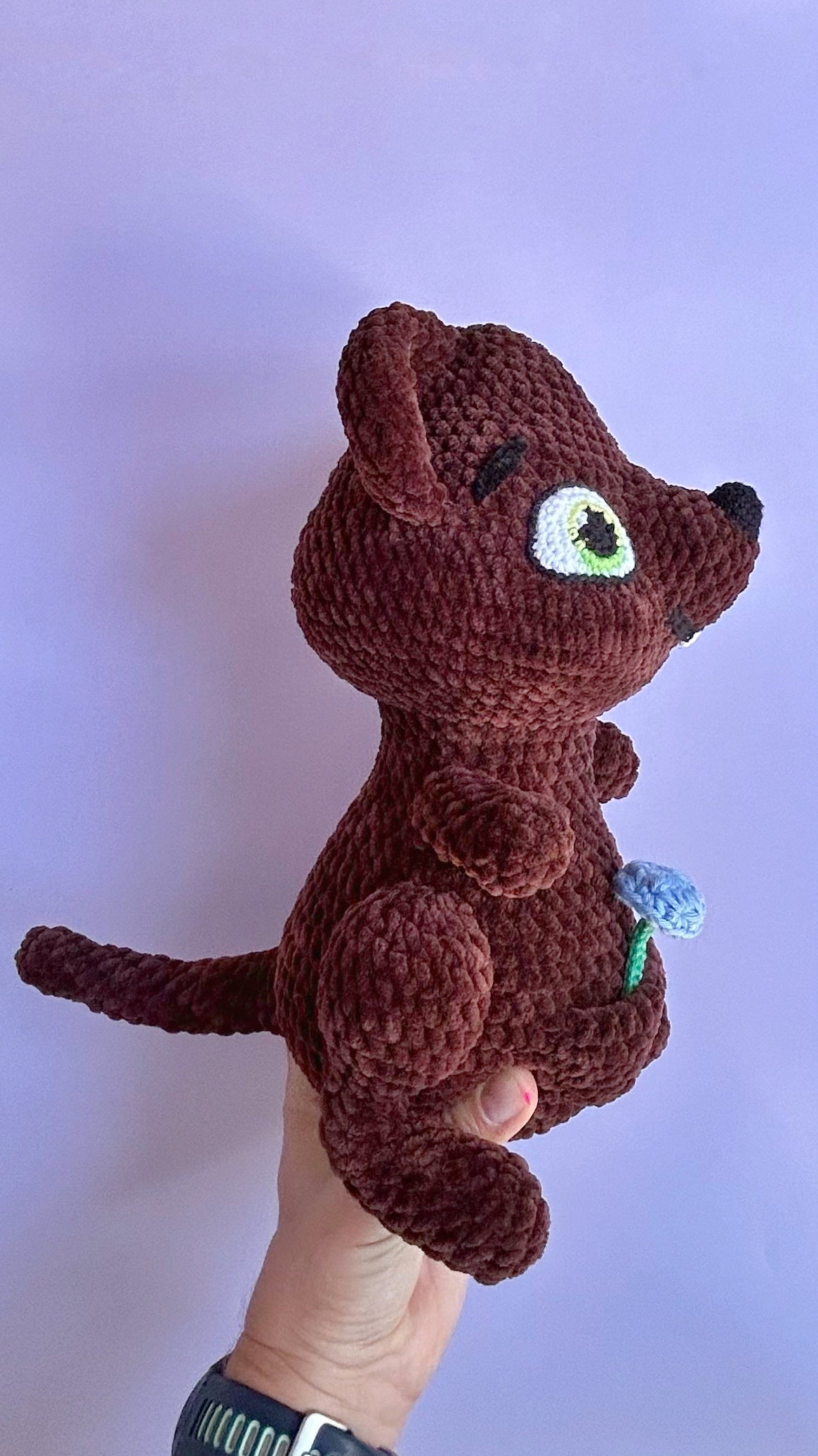 Quokka plushie - Dark brown