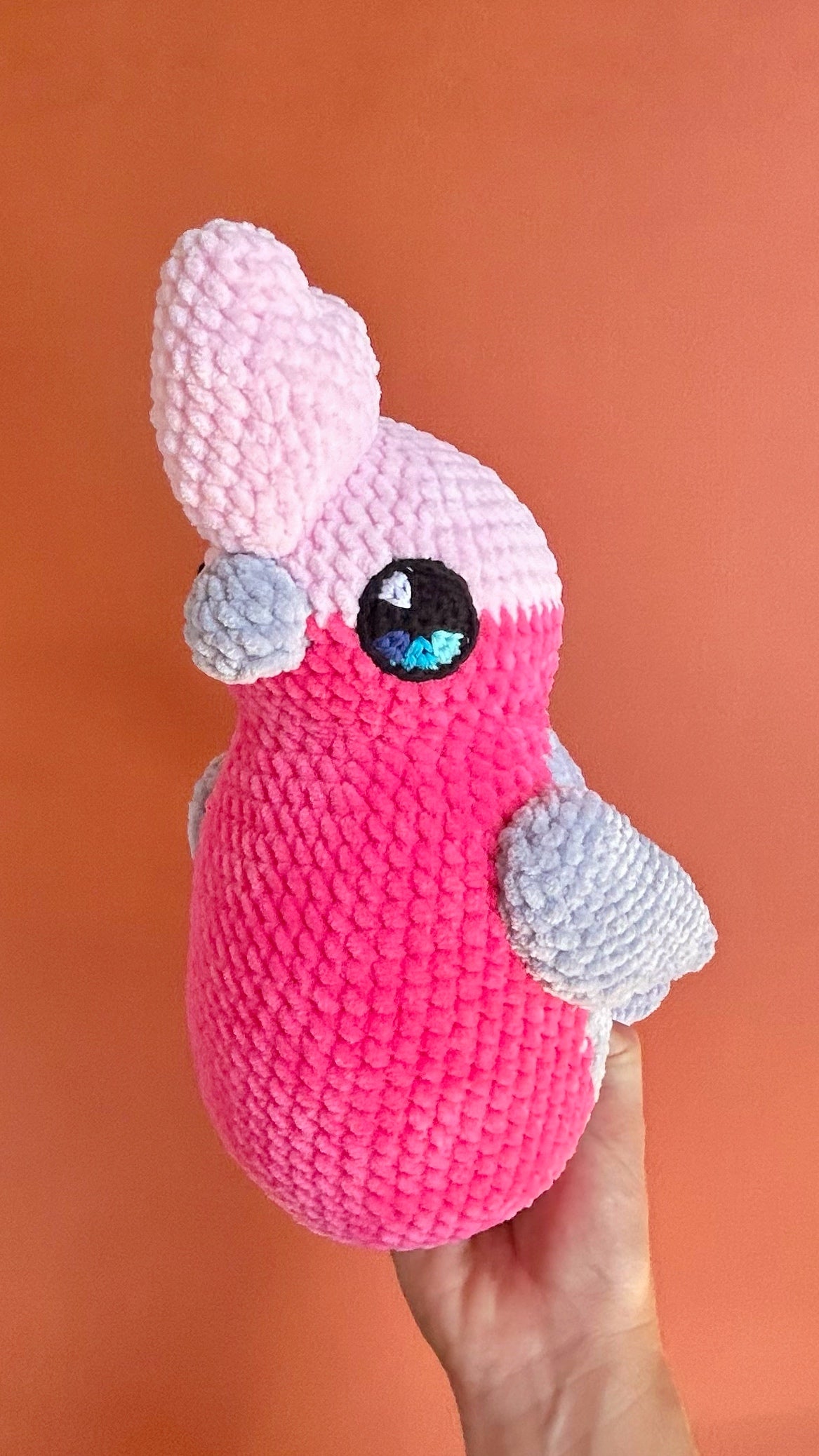 Galah plushie