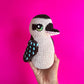 Kookaburra fledgling plushie