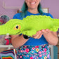 Grass green Crocodile toy