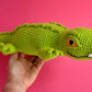 Grass green Crocodile toy