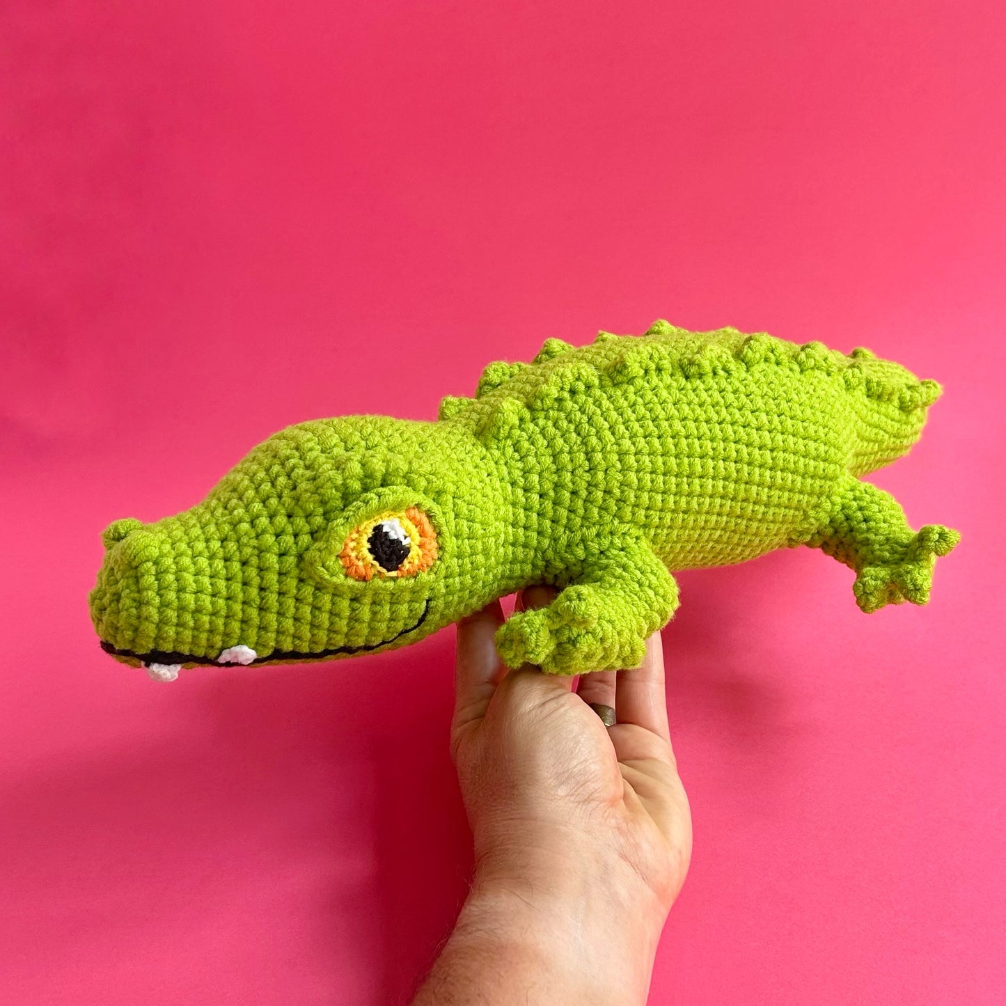 Grass green Crocodile toy