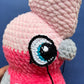 Digital crochet pattern - Oval cartoon eye