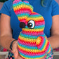 Rainbow cockatoo toy - small