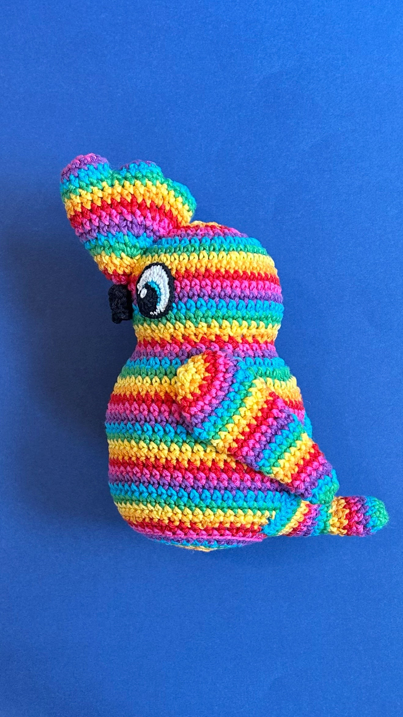 Rainbow cockatoo toy - small