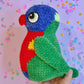 Rainbow Lorikeet plushie - Cartoon eyes