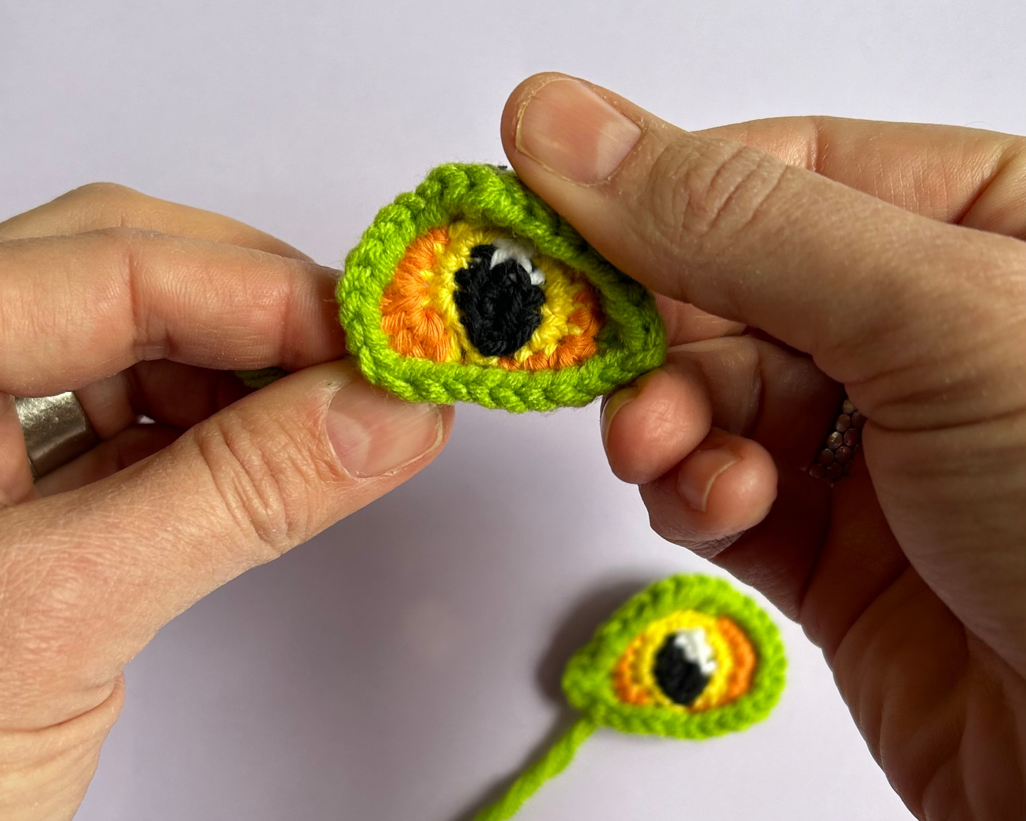 Digital crochet pattern -Crocodile