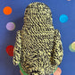 Green and yellow budgie plushie