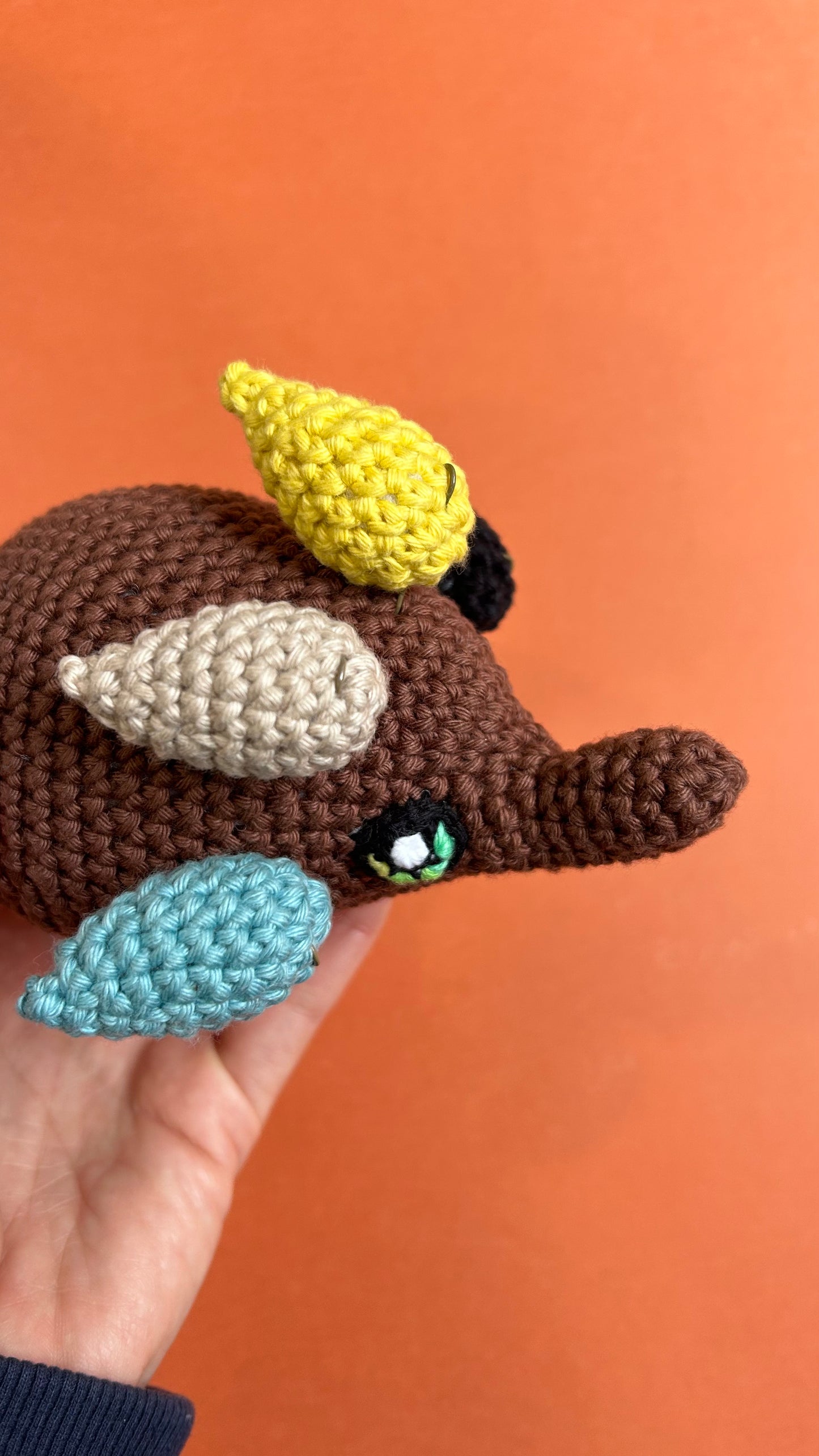 Digital crochet pattern - Echidna