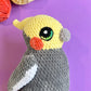 Digital crochet pattern - Cockatiel