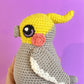 Digital crochet pattern - Cockatiel