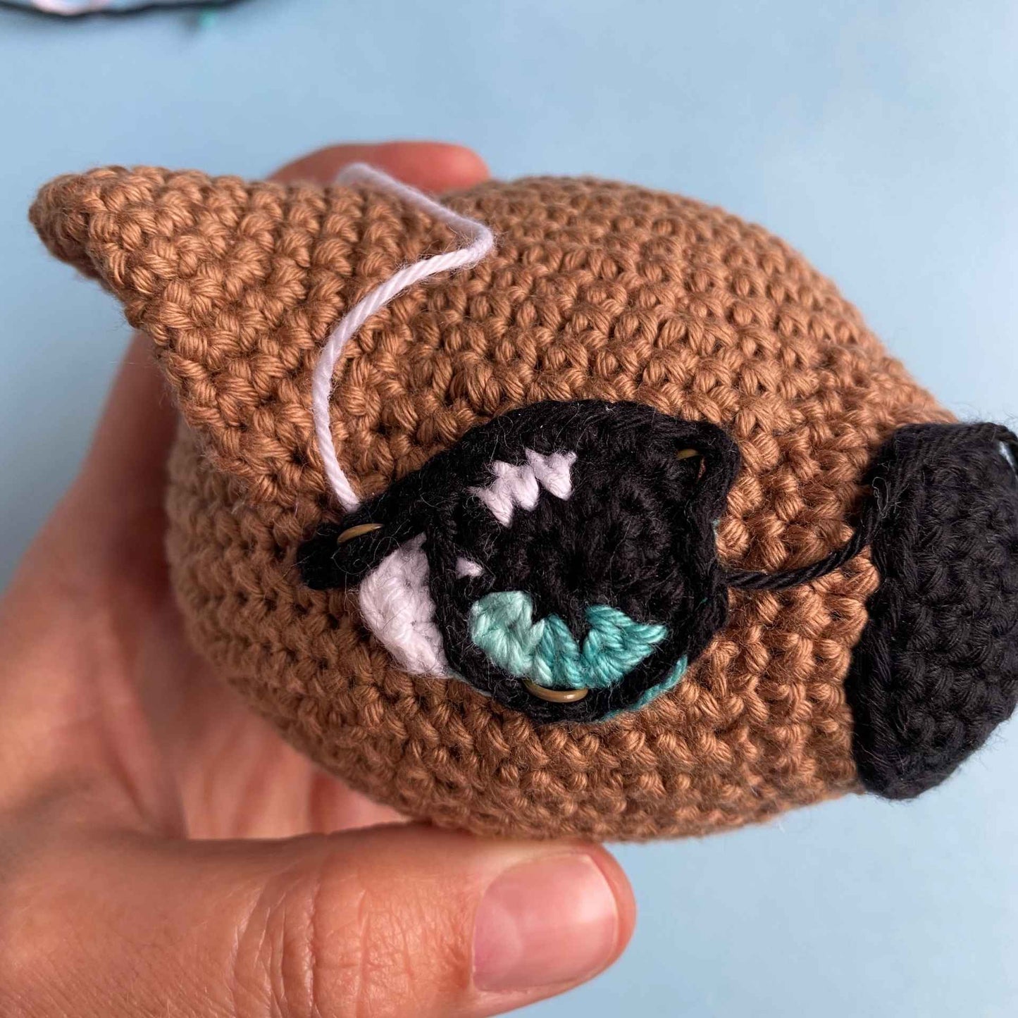 Digital crochet pattern - Wombat