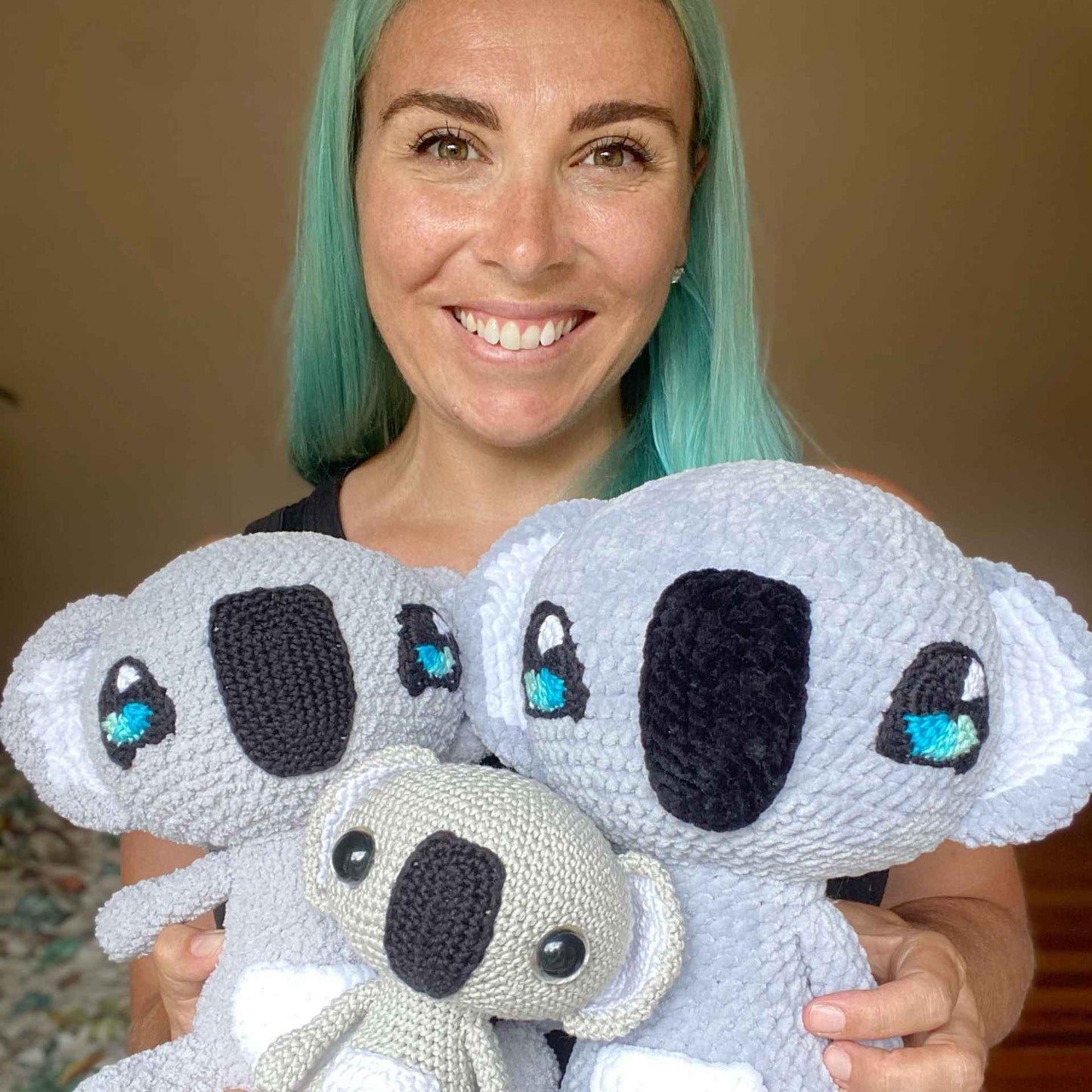 Digital crochet pattern - Koala