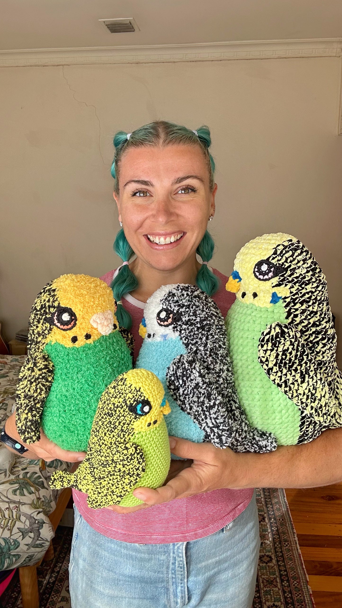 Digital crochet pattern - Budgie/Parakeet