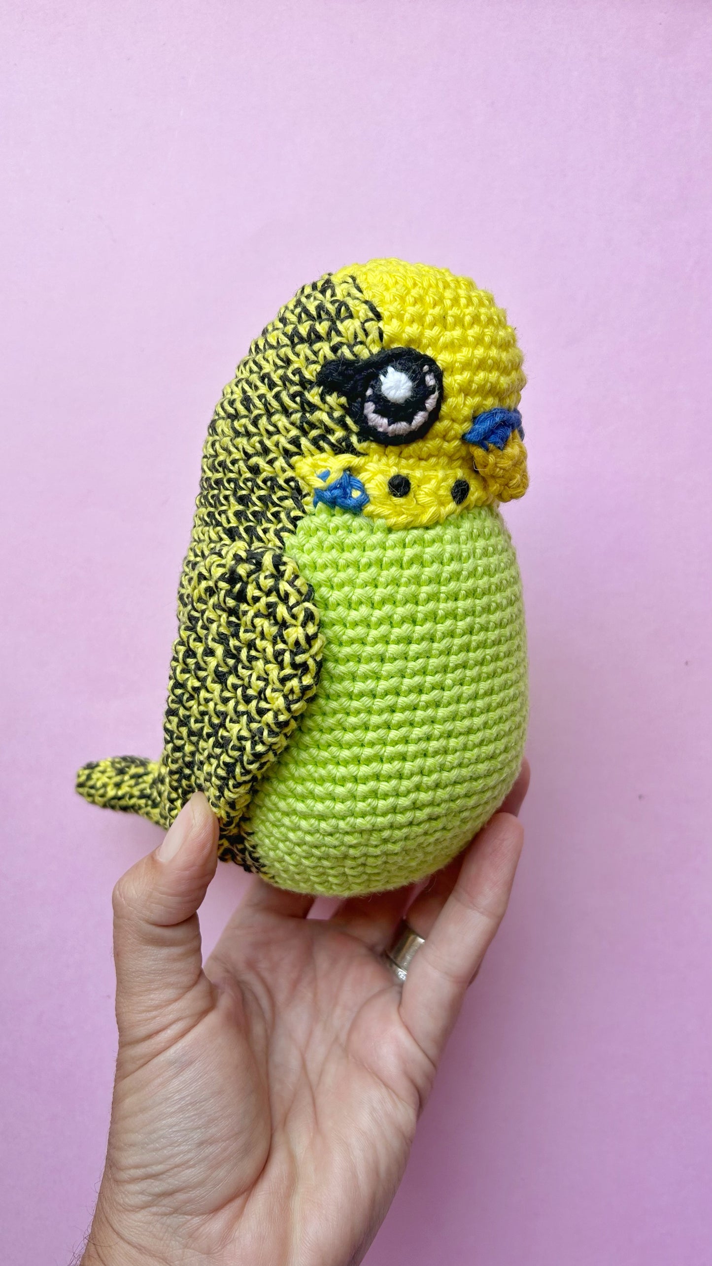 Digital crochet pattern - Budgie/Parakeet