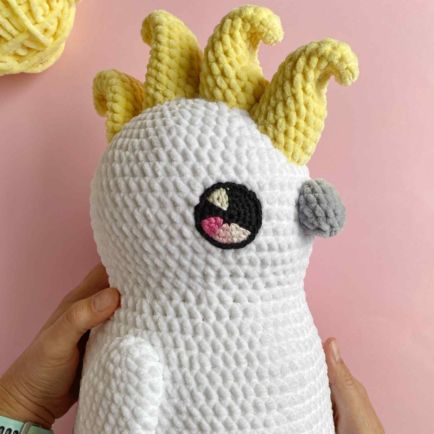 Digital crochet pattern - Cockatoo