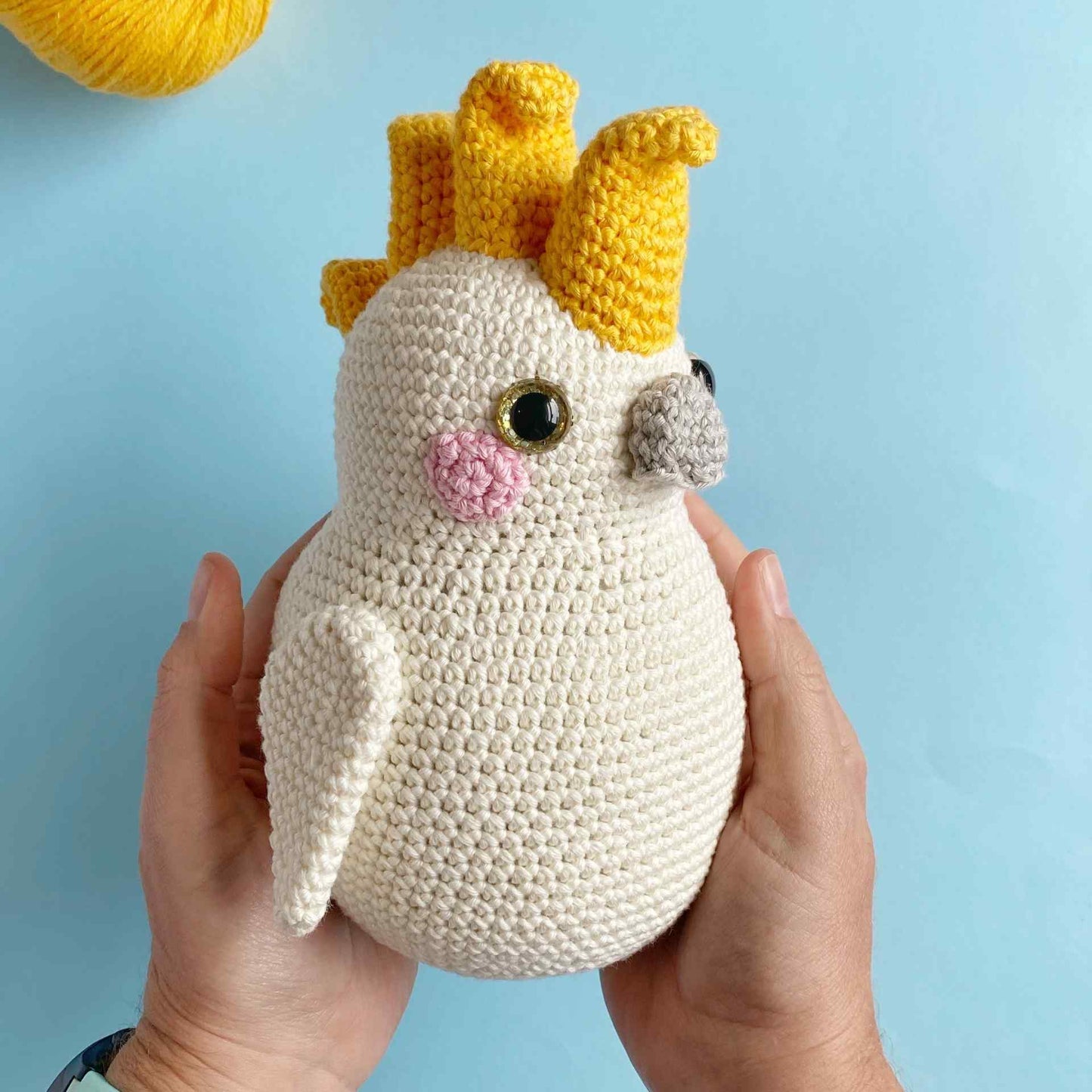 Digital crochet pattern - Cockatoo