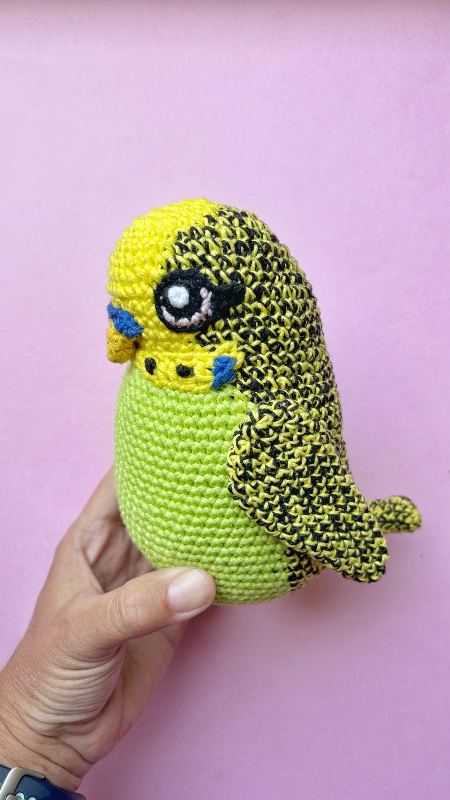 Digital crochet pattern - Budgie/Parakeet